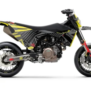 Husqvarna 701 GRAPHICS - "Edgerunner" (Geel/Rood)