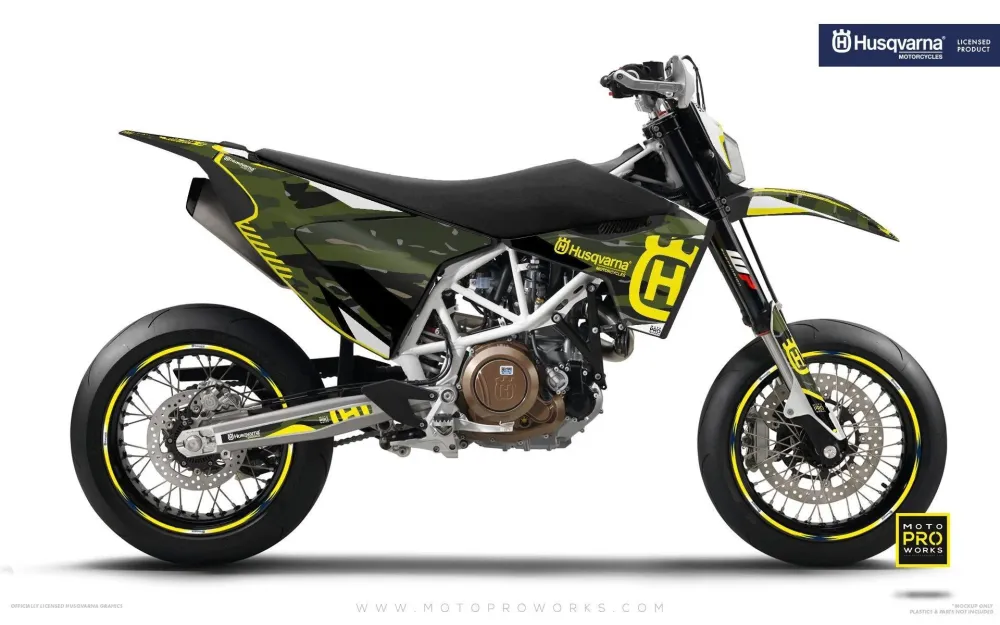 Husqvarna 701 GRAPHICS - "FACTOR" (Tigercamo/noordelijk)