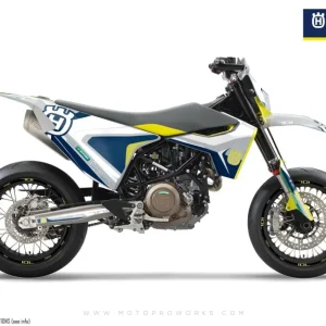 Husqvarna 701 GRAPHICS - "Kicker" (Wit)