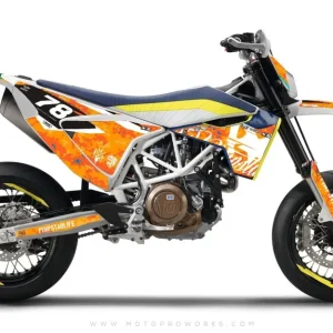 Husqvarna 701 GRAPHICS - "MARPAT" (oranje)