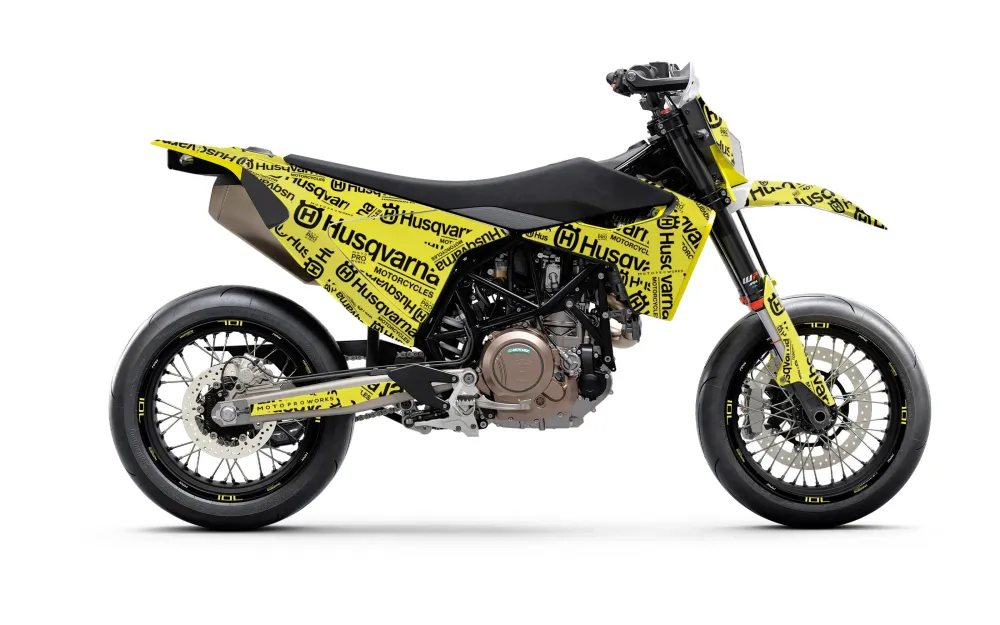 Husqvarna 701 GRAPHICS - "Prototype" (Geel)