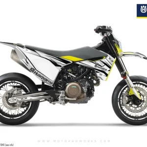 Husqvarna 701 GRAPHICS - "Ripple" (Wit)