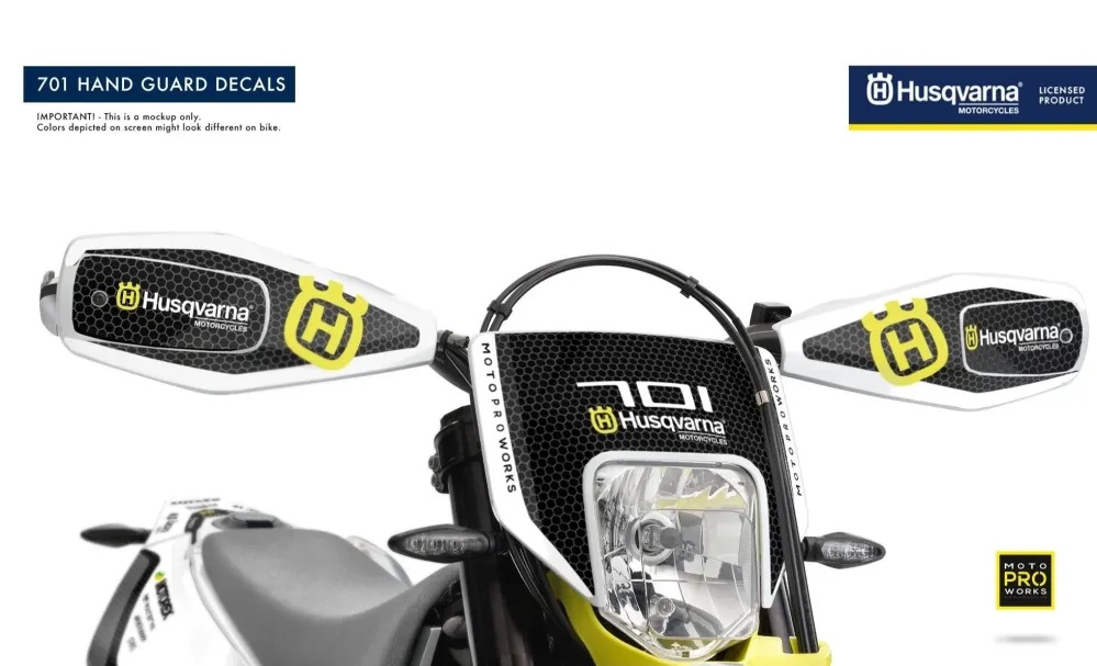 Husqvarna 701 GRAPHICS - "RR-Tech" (Wit)