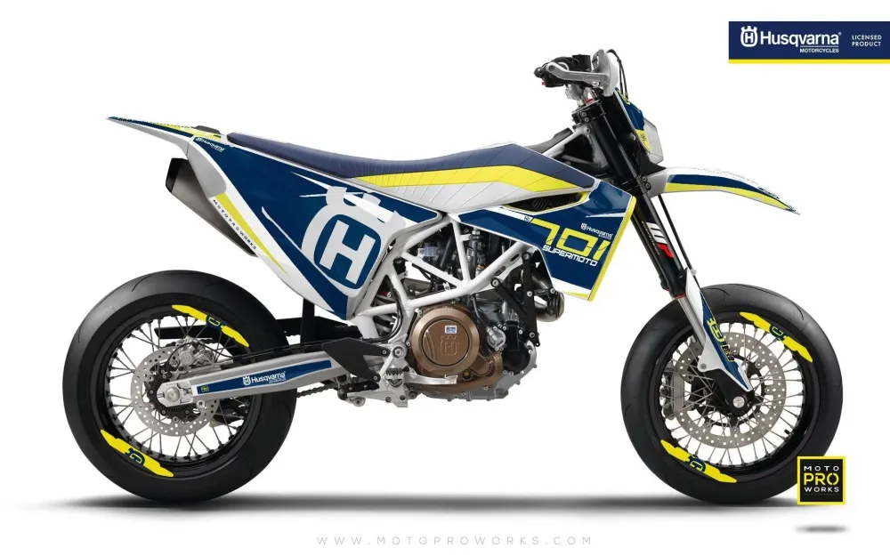 Husqvarna 701 GRAPHICS - "SEVENOHTWO" (Blauw)