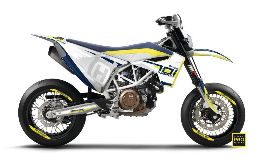 Husqvarna 701 GRAPHICS - "SEVENOHTWO" (Wit)