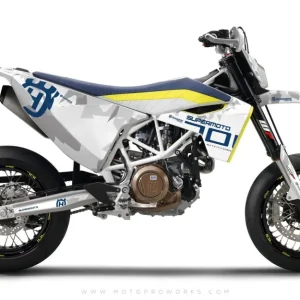 Husqvarna 701 GRAPHICS - "SPARK" (Wit)
