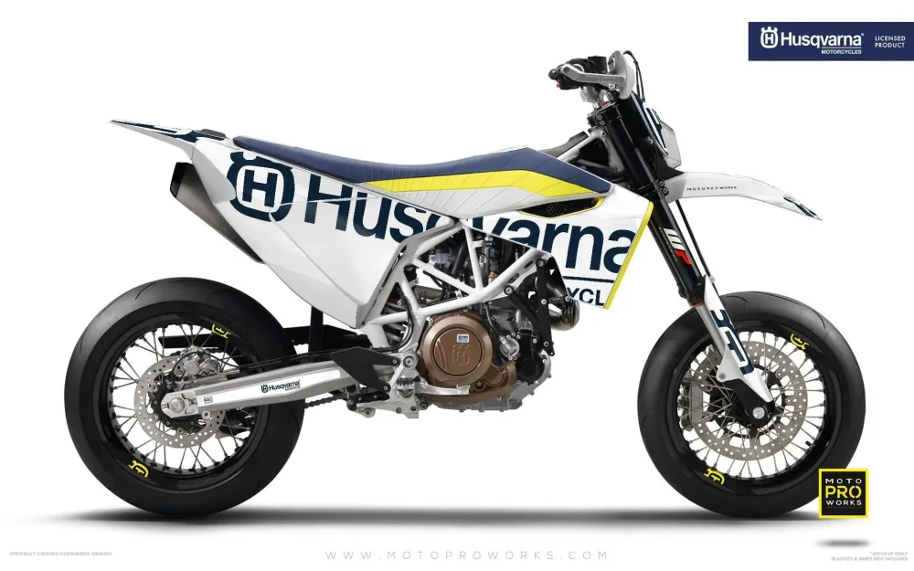 Husqvarna 701 GRAPHICS - "STATEMENT" (Wit)