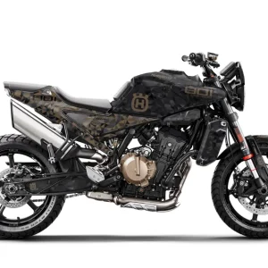 Husqvarna 801 Svartpilen GRAPHICS - "Polyatomic" (Storm)