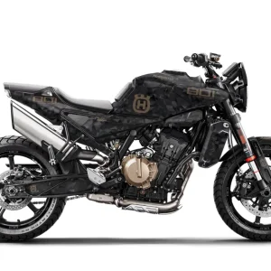Husqvarna 801 Svartpilen GRAPHICS - "Polyatomic" (Zwart)