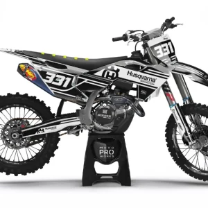 Husqvarna FC/TC GRAPHICS - "Fastlane" (Zwart)