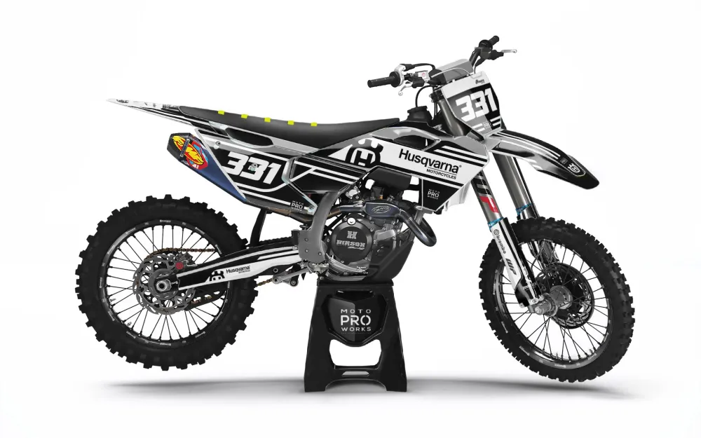 Husqvarna FC/TC GRAPHICS - "Fastlane" (Zwart)
