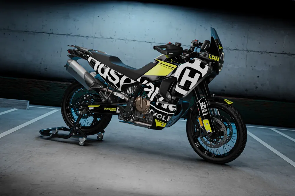HUSQVARNA Norden 901 GRAPHICS - “Manifesto” (Zwart/Geel)