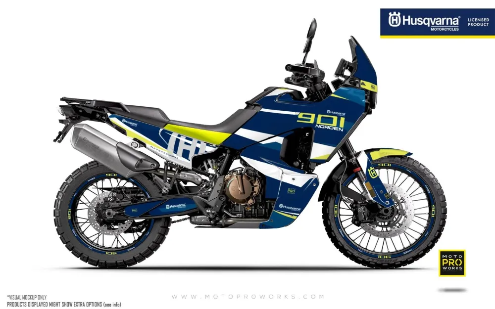HUSQVARNA Norden 901 GRAPHICS - "NineOhOne" (Blauw)