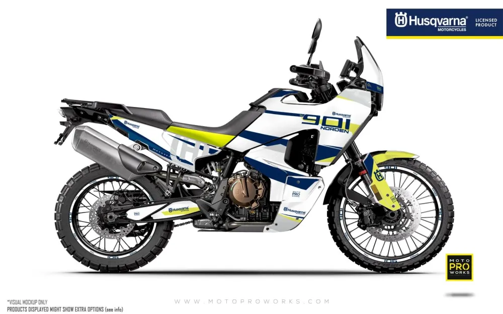 HUSQVARNA Norden 901 GRAPHICS - "NineOhOne" (Wit)