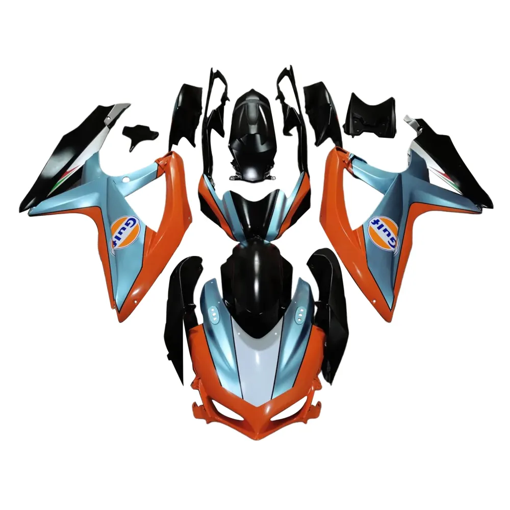 Injectie Kuip Kit Carrosserie Kunststof ABS Voor Suzuki GSXR 600/750 2008-2010 K8