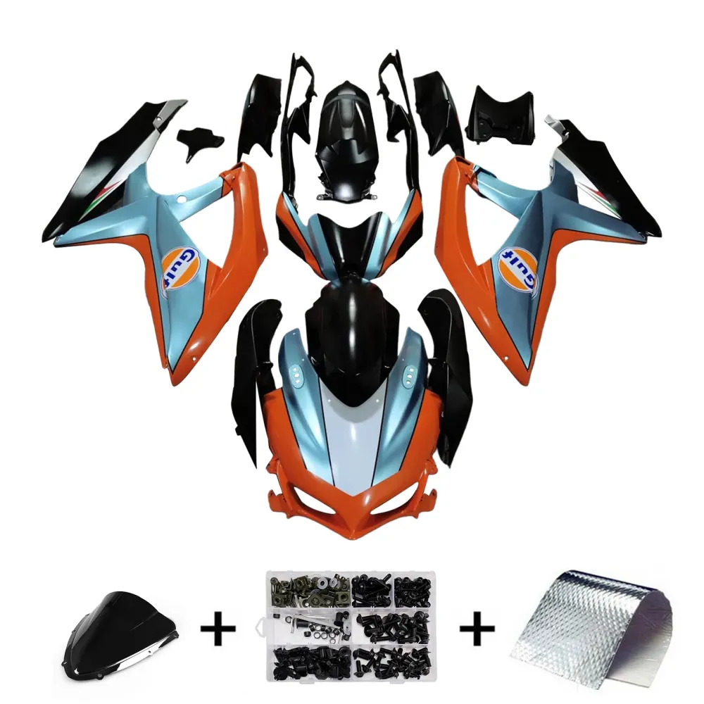 Injectie Kuip Kit Carrosserie Kunststof ABS Voor Suzuki GSXR 600/750 2008-2010 K8