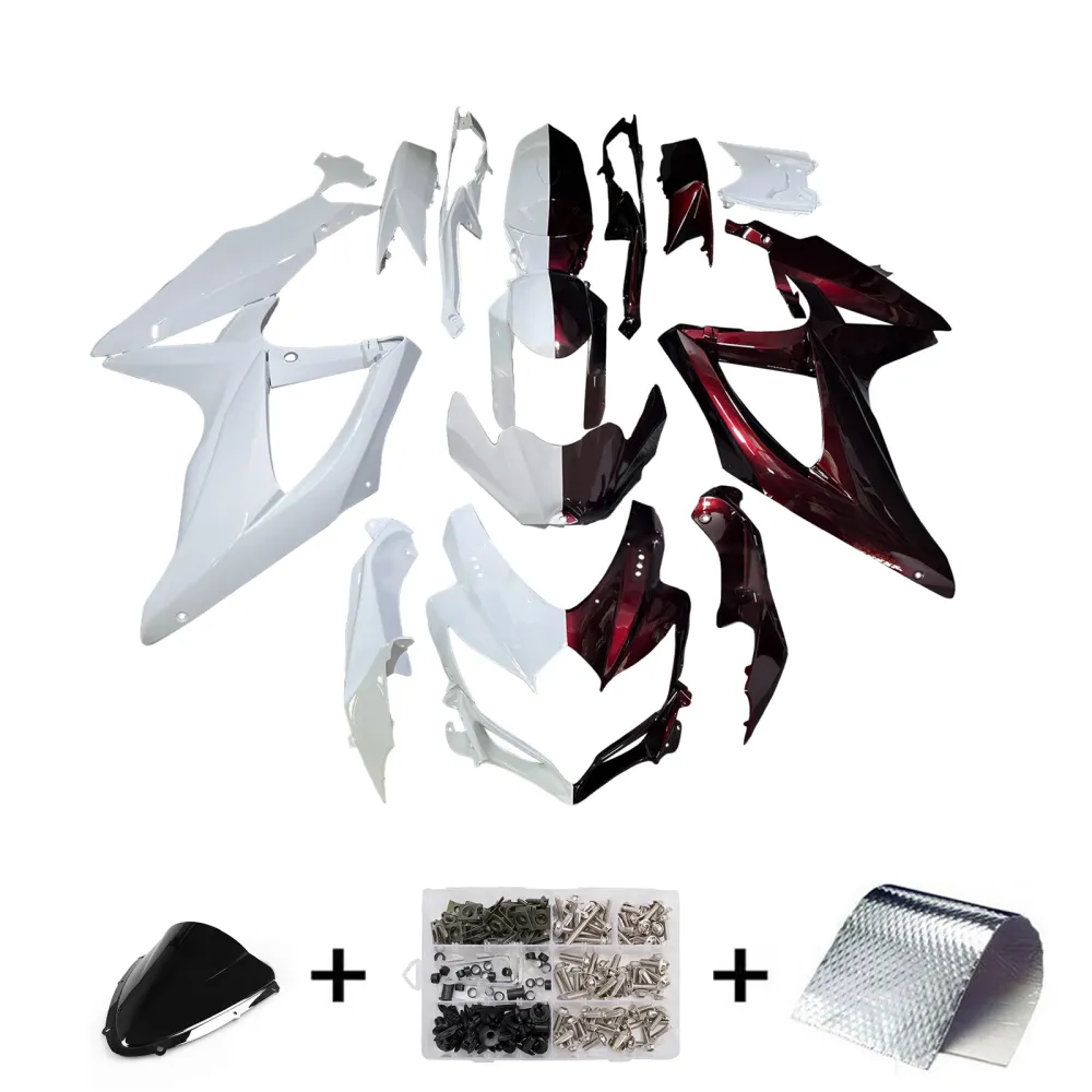 Injectie Kuip Kit Carrosserie Kunststof ABS Voor Suzuki GSXR 600/750 2008-2010 K8