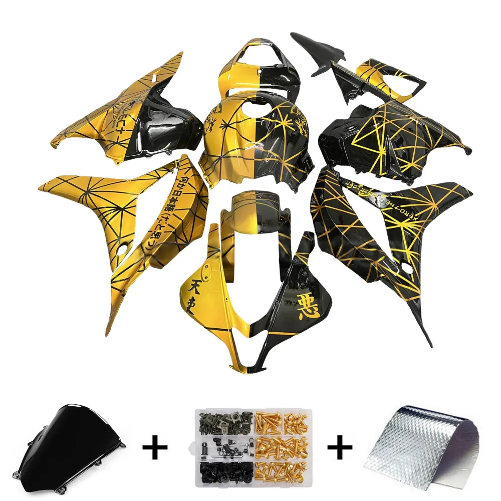 Injectiekuipset carrosserie kunststof ABS voor Honda CBR600RR 2009-2012 F5