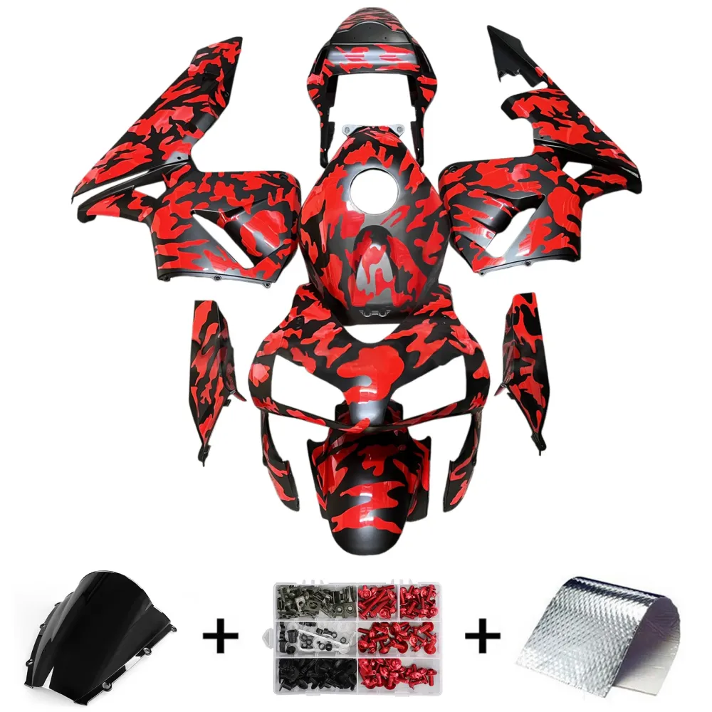 Injectiekuipset carrosserie kunststof ABS voor Honda CBR600RR 2003-2004 F5