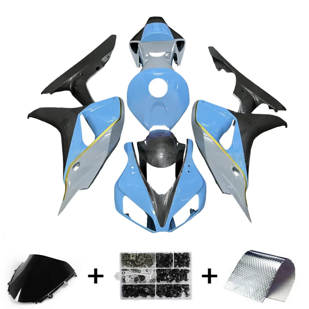 Injectiekuipset carrosserie kunststof ABS voor Honda CBR1000RR 2006-2007