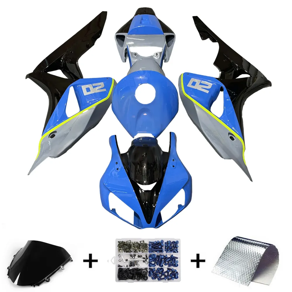 Injectiekuipset carrosserie kunststof ABS voor Honda CBR1000RR 2006-2007