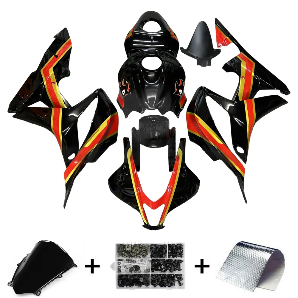 Injectiekuipset carrosserie kunststof ABS voor Honda CBR600RR 2007-2008 F5