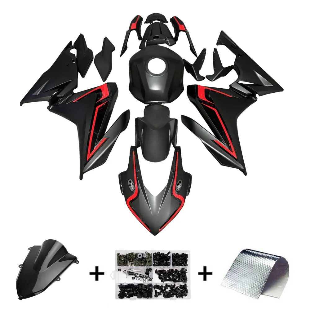 Injectiekuipset carrosserie kunststof ABS voor Honda CBR500R 2019-2021