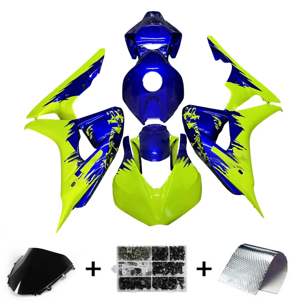Injectiekuipset carrosserie kunststof ABS voor Honda CBR1000RR 2006-2007