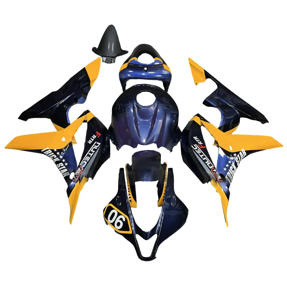 Injectiekuipset carrosserie kunststof ABS voor Honda CBR600RR 2007-2008 F5