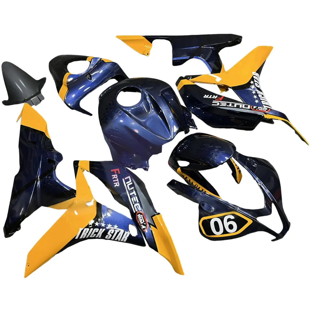 Injectiekuipset carrosserie kunststof ABS voor Honda CBR600RR 2007-2008 F5