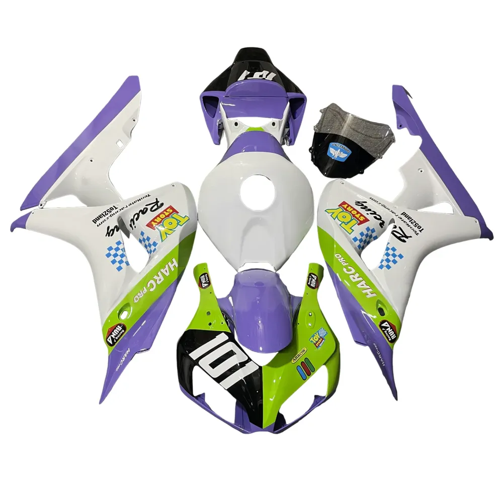 Injectiekuipset carrosserie kunststof ABS voor Honda CBR1000RR 2006-2007