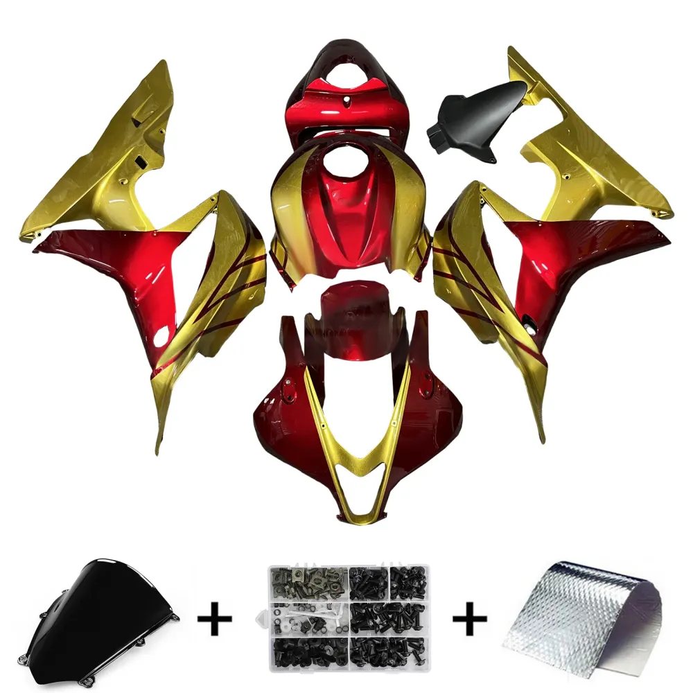 Injectiekuipset carrosserie kunststof ABS voor Honda CBR600RR 2007-2008 F5