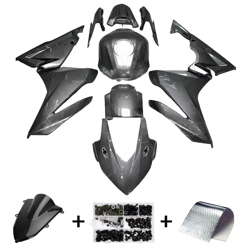 Injectiekuipset carrosserie kunststof ABS voor Honda CBR500R 2022-2023