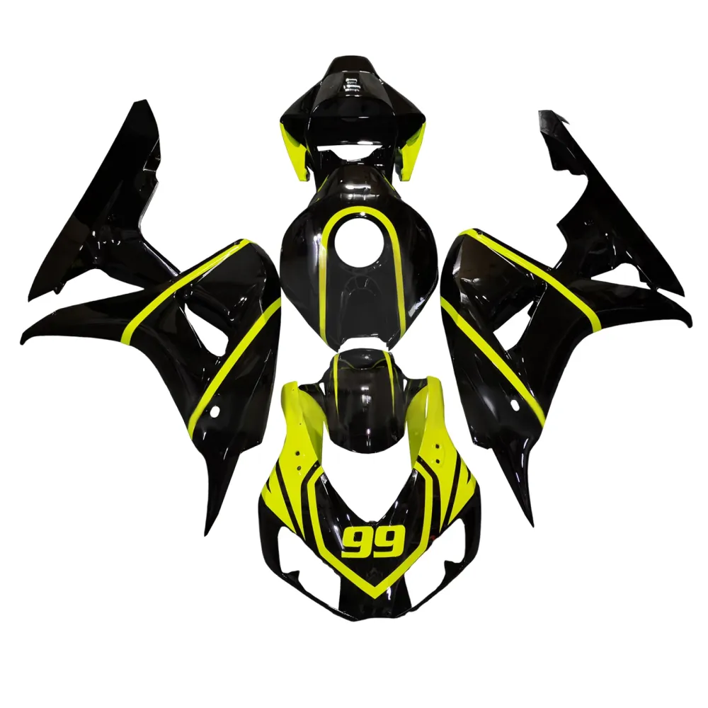 Injectiekuipset carrosserie kunststof ABS voor Honda CBR1000RR 2006-2007