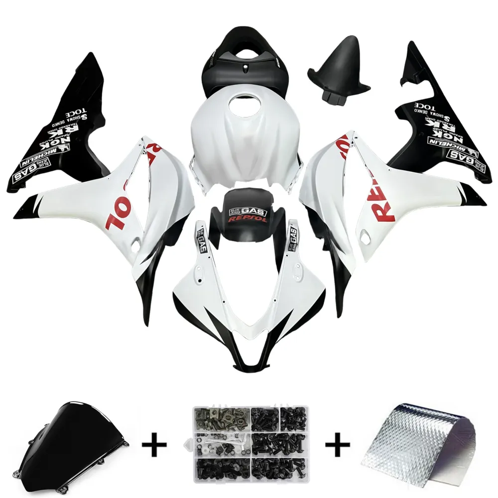 Injectiekuipset carrosserie kunststof ABS voor Honda CBR600RR 2007-2008 F5