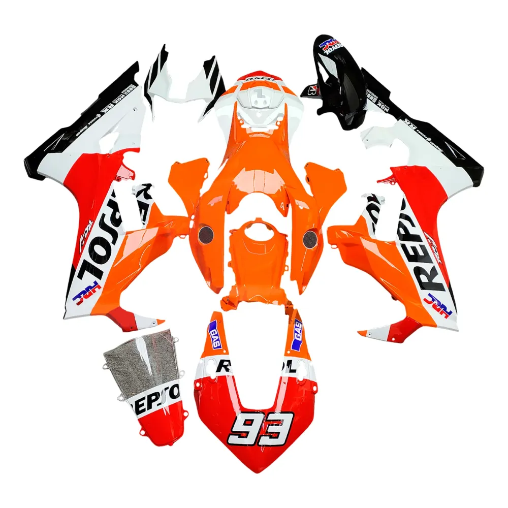 Injectiekuipset carrosserie kunststof ABS voor Honda CBR1000RR 2017-2023