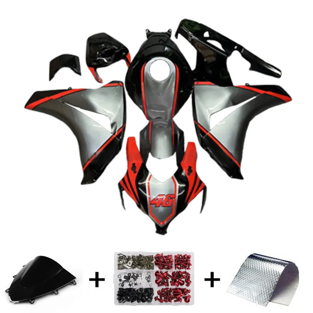 Injectiekuipset carrosserie kunststof ABS voor Honda CBR1000RR 2008-2011