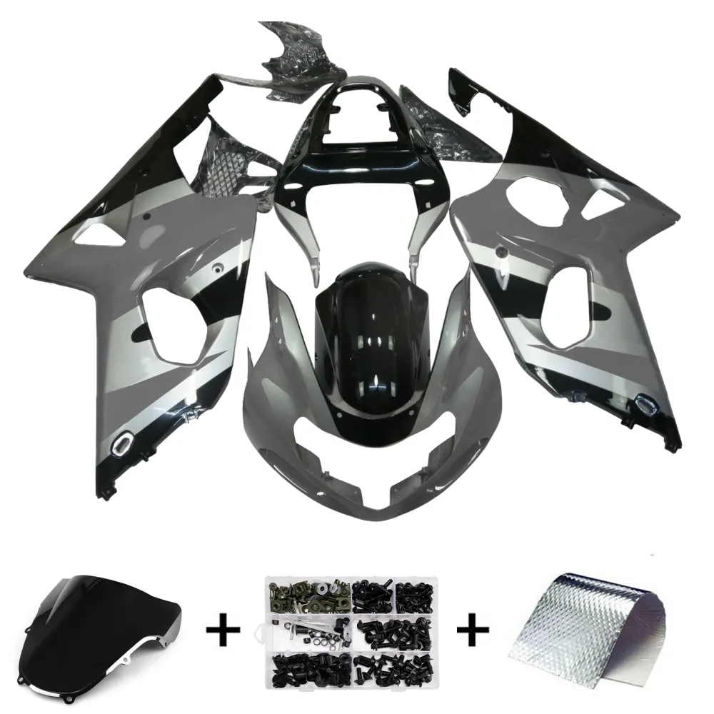 Injectiekuipset carrosserie kunststof ABS voor Suzuki GSXR1000 2000-2002 K1 K2