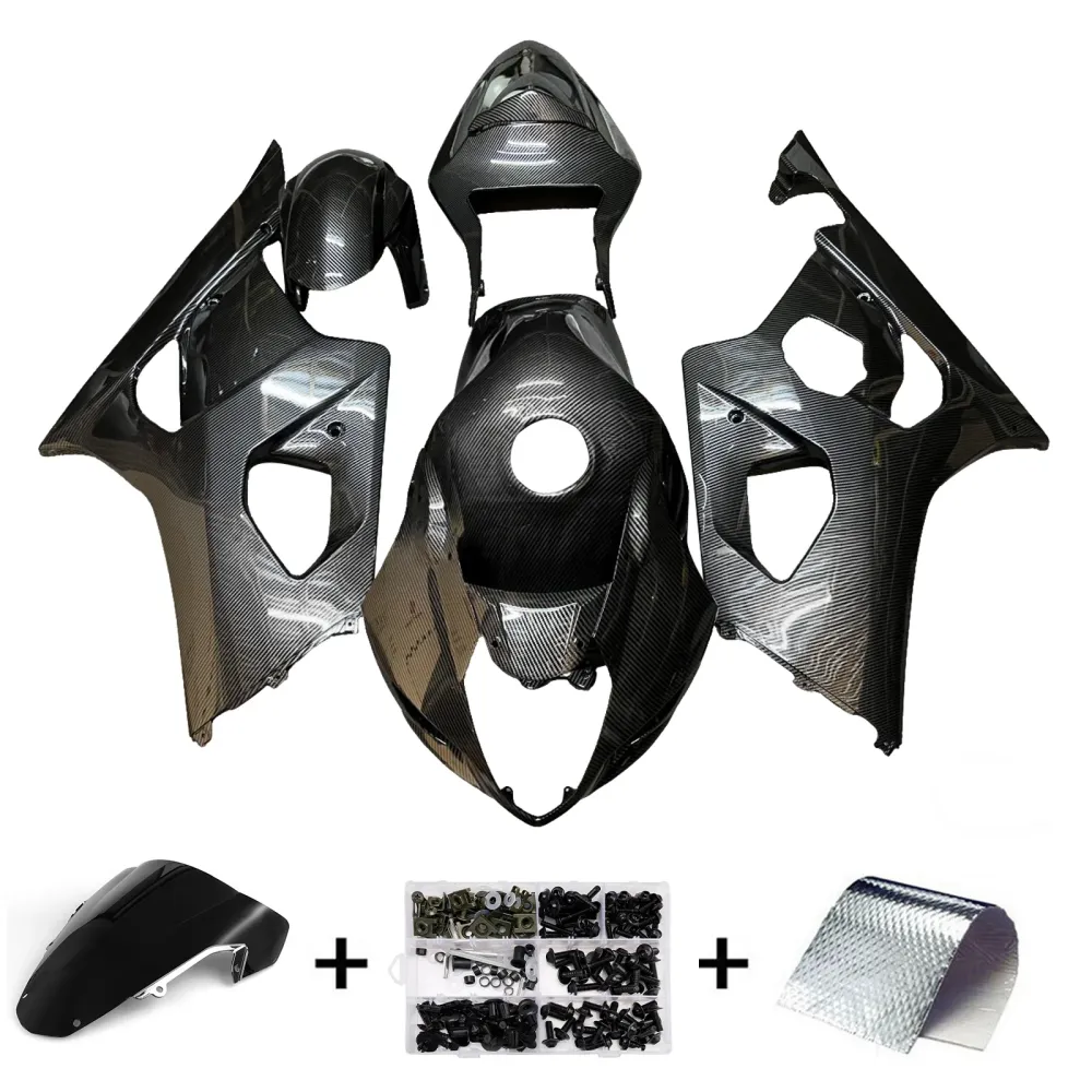 Injectiekuipset carrosserie kunststof ABS voor Suzuki GSXR1000 2003-2004 K3