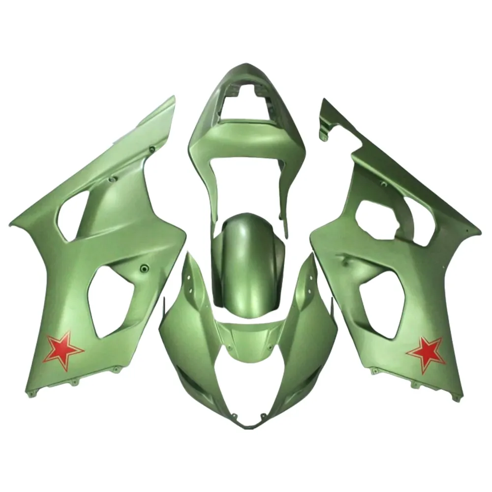 Injectiekuipset carrosserie kunststof ABS voor Suzuki GSXR1000 2003-2004 K3