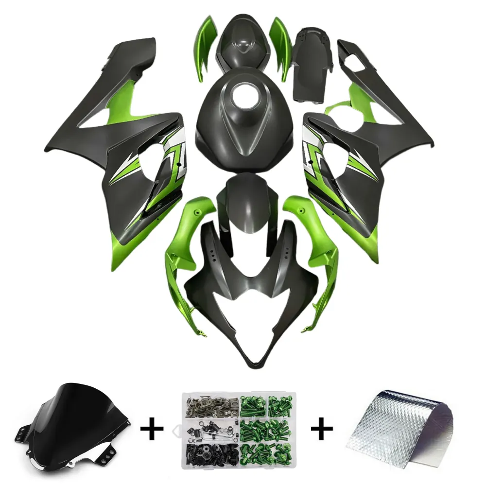 Injectiekuipset carrosserie kunststof ABS voor Suzuki GSXR1000 2005-2006 K5