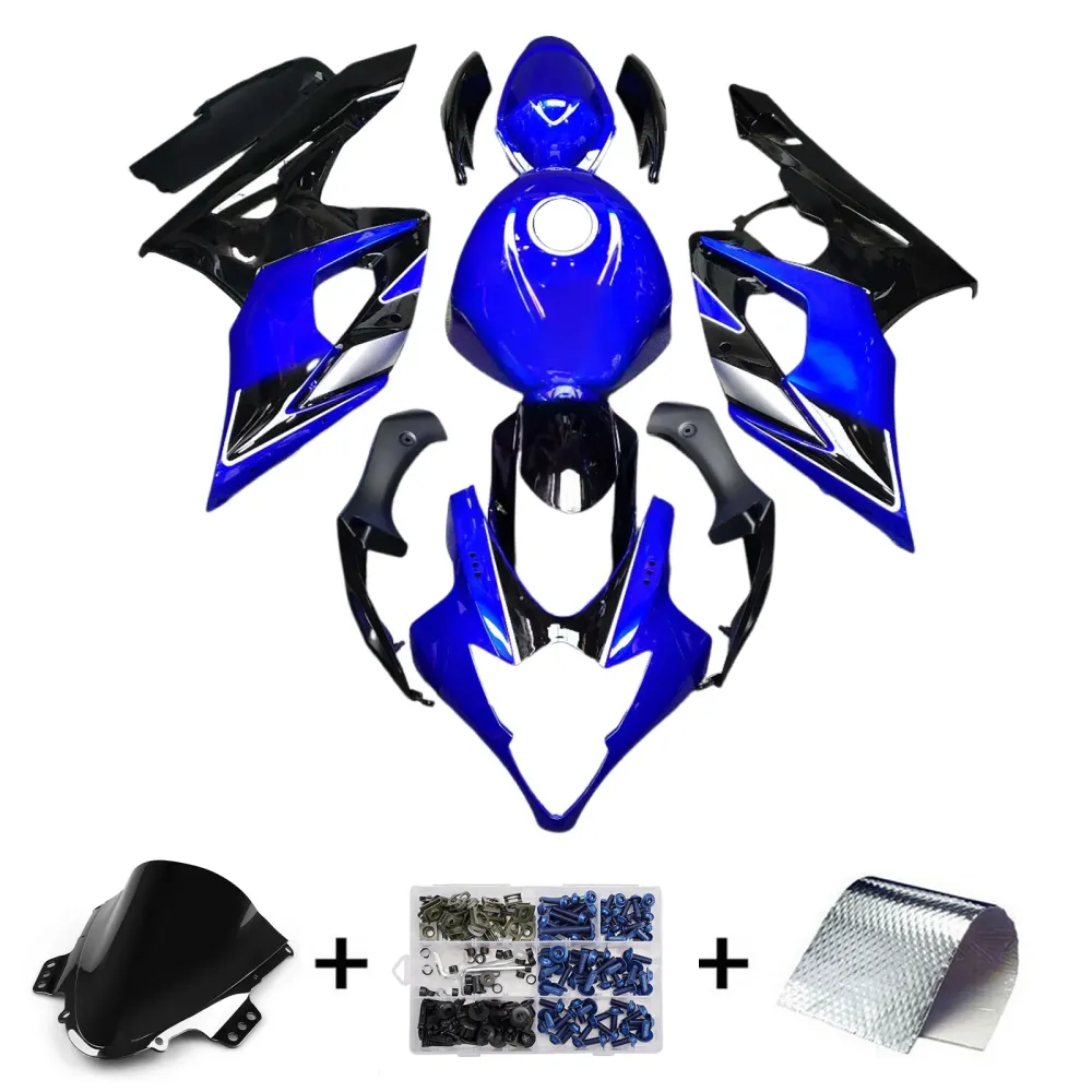 Injectiekuipset carrosserie kunststof ABS voor Suzuki GSXR1000 2005-2006 K5