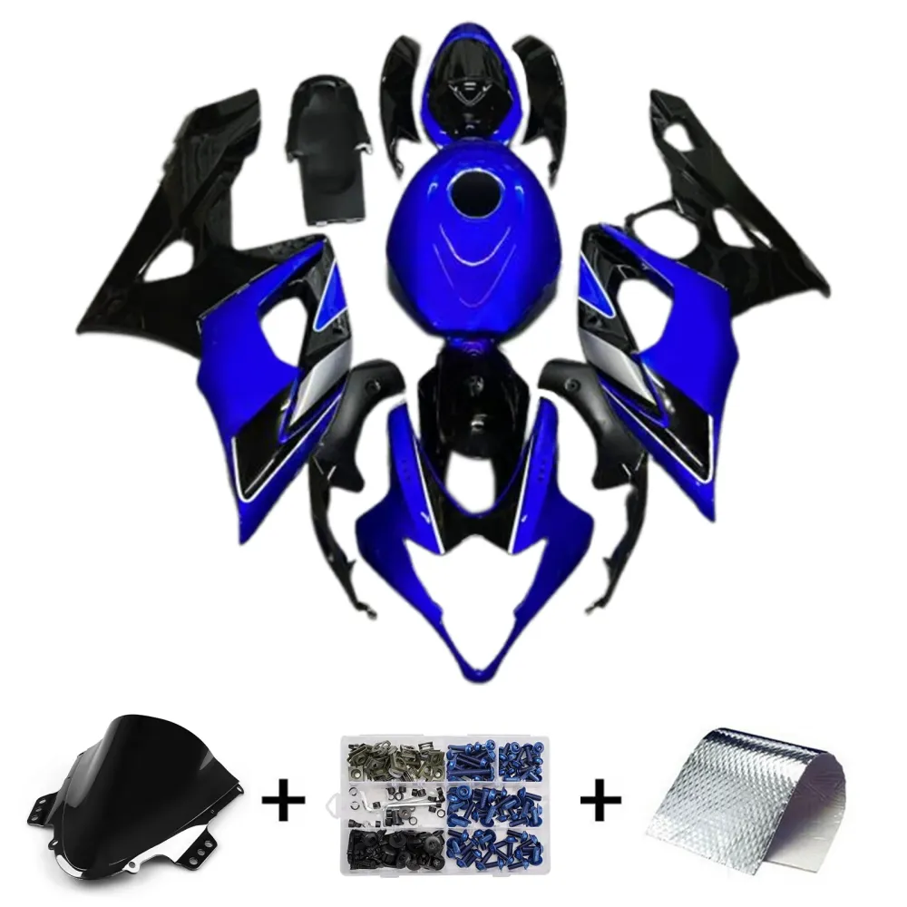 Injectiekuipset carrosserie kunststof ABS voor Suzuki GSXR1000 2005-2006 K5