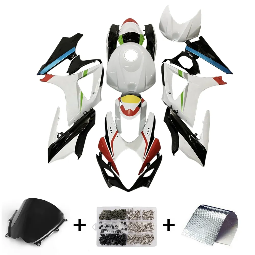 Injectiekuipset carrosserie kunststof ABS voor Suzuki GSXR1000 2007-2008 K7