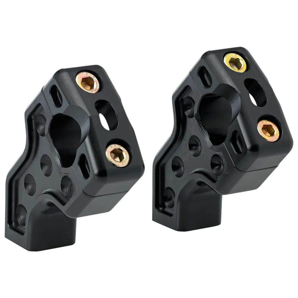 Joker Machine Dubbele Aluminium Terugtrekstuurverhogers Zwart