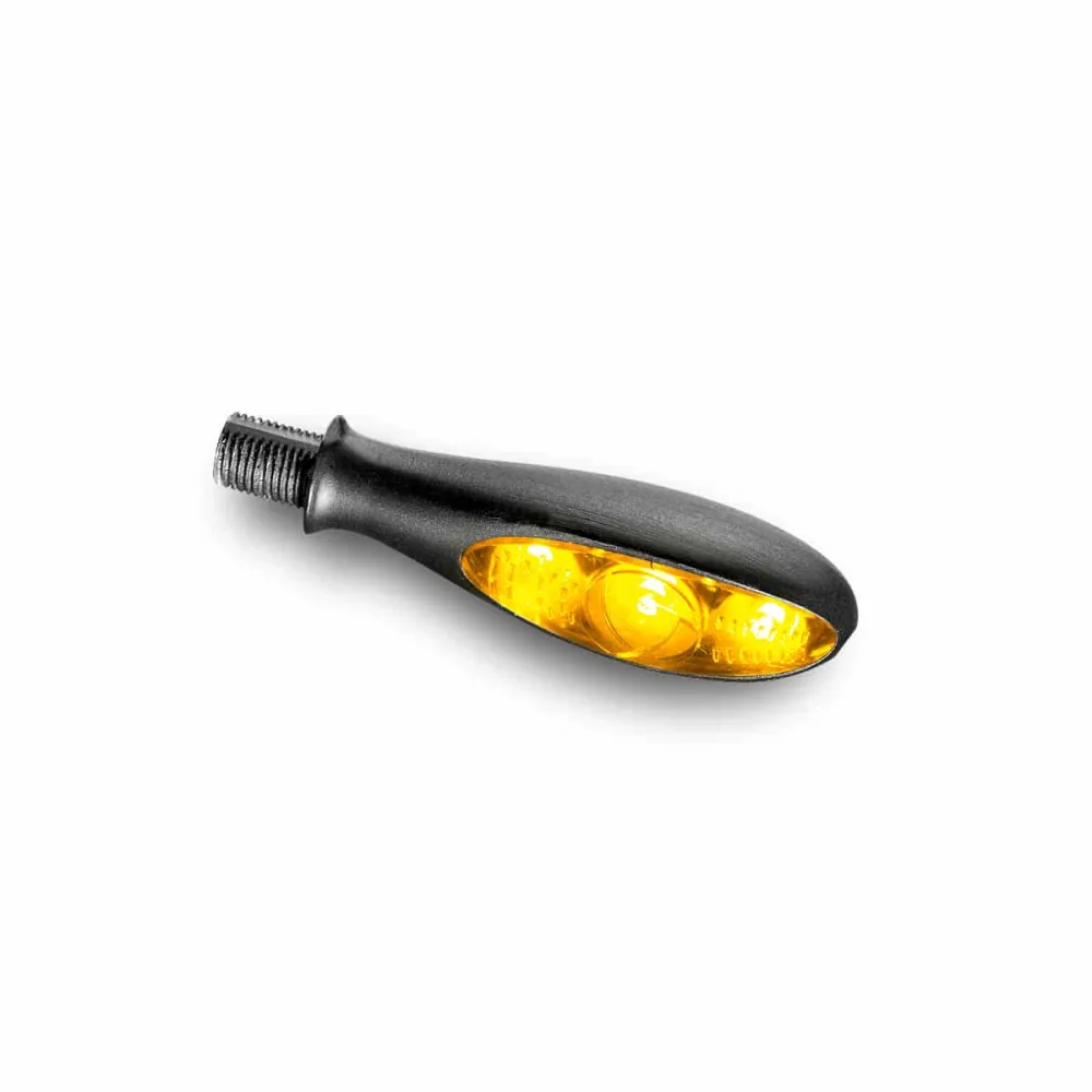 Kellermann Micro S Dark Mini LED Motorfiets Richtingaanwijzer