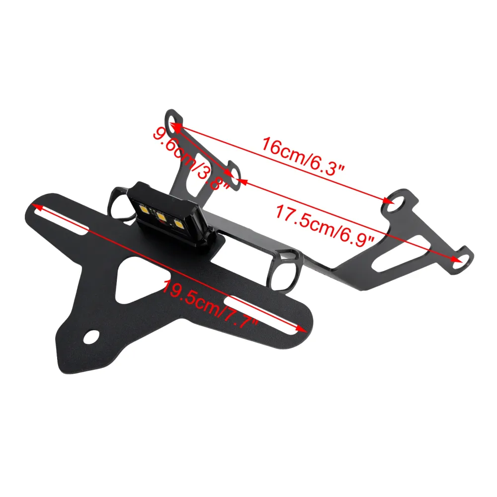 Kentekenplaathouder Frame Beugel geschikt voor Honda CB650R CBR650R 2024-2025