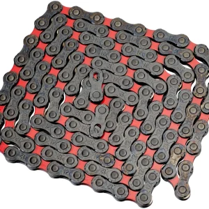KMC DLC 12 Ketting 12-speed zwart/rood