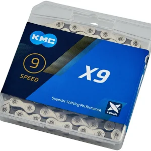 KMC X9 Ketting 9-speed zilver/grijs 114L