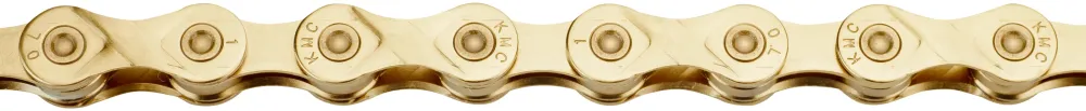 KMC X9 Ti-N ketting 9-speed goud